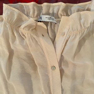 *FREE*.🆓 Zara blouse - oversized S